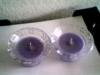 Liliac Candle in decorative holder set